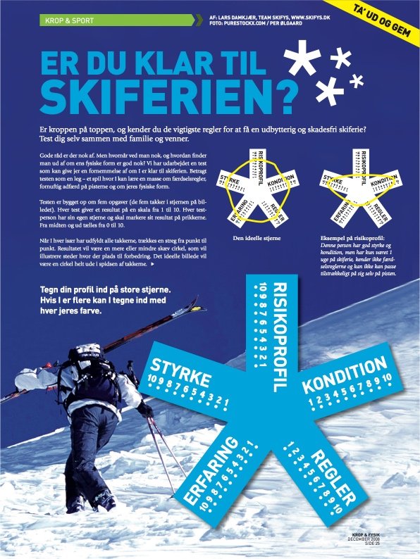 Ski-test, Axeltorv Fysioterapi