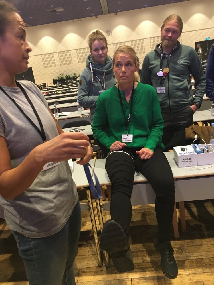 Fremvisning og afprøvning af okklusionstræning. “Det nye sorte” indenfor træning. Axeltorv Fysioterapi